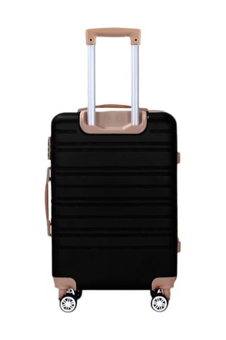 Grote Trolley Madeleine Zwart en Camel