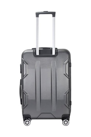 Handbagagetrolley palace (S) - 55 cm - Zwart, zilverkleurig en grijs