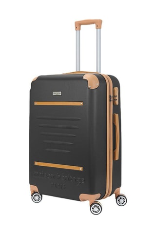 Weekendtrolley Trocadero (M) - 65 cm  - Zwart, beige, bruin en grijs