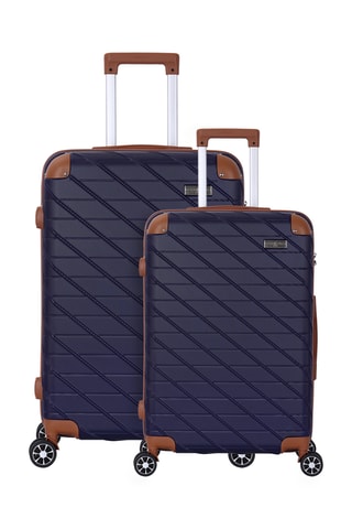 Weekendtrolley en Grote Trolley Saint Germain Corner (M/L) - Marineblauw - 65/75 cm