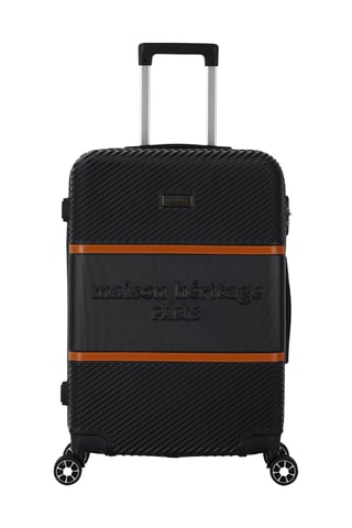 Set de 3 valises et vanity Opera (S/M/L) - Noir - 55/65/75/30 cm