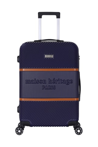 Set de 3 valises et vanity Opera (S/M/L) - Bleu marine - 55/65/75/30 cm