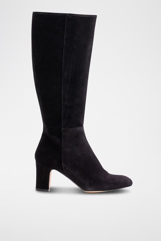 Botas de nobuk - Negro
