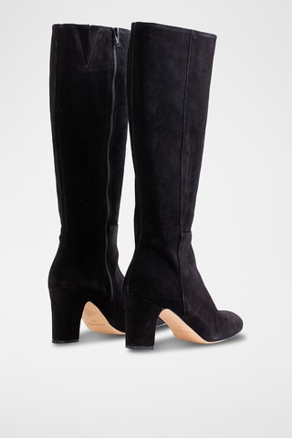Botas de nobuk - Negro