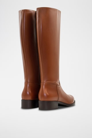 Botas de piel - Camel