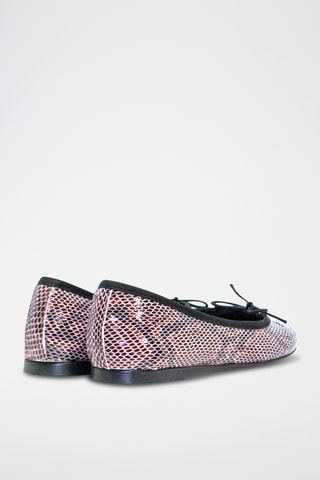 Bailarinas - Coral y blanco