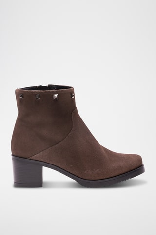 Botines de nobuk - Marrón