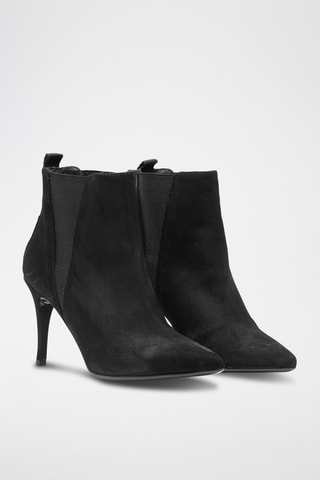 Botines Chelsea de nobuk - Negro