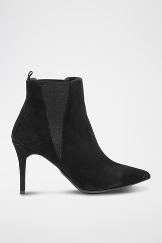 Botines Chelsea de nobuk - Negro