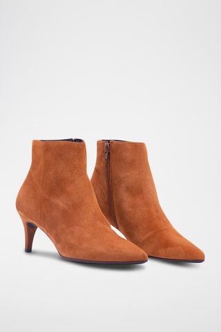 Botines de nobuk - Camel