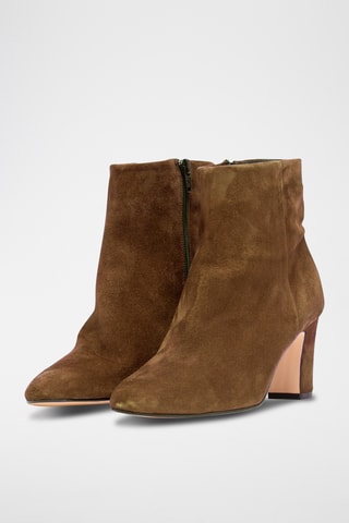 Botines de nobuk - Marrón