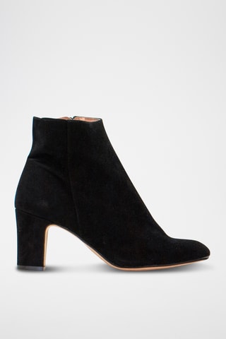 Botines de nobuk - Negro