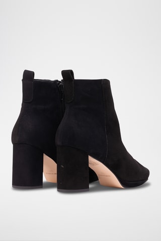 Botines de nobuk - Negro