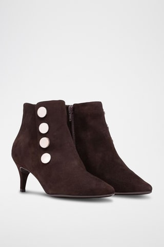 Botines de nobuk - Marrón