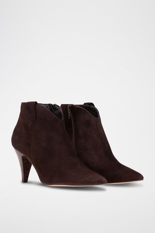 Botines de nobuk - Marrón