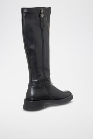 Botas de couro vegan - Preto - Braccialini
