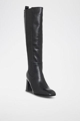 Botas de couro vegan - Preto - Braccialini
