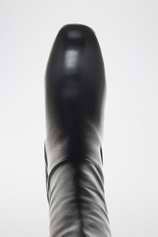 Botas de couro vegan - Preto - Braccialini