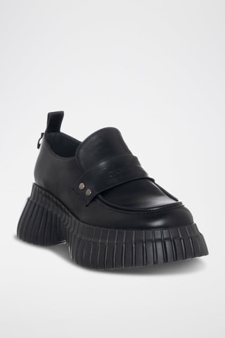 Mocassins com plataforma - Preto - Tua By Braccialini