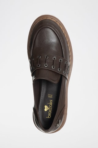 Mocassins - Castanho-escuro 