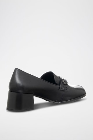 Mocassins de couro vegan - Preto - Braccialini