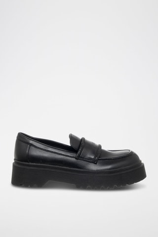 Mocassins com plataforma - Preto - Tua By Braccialini