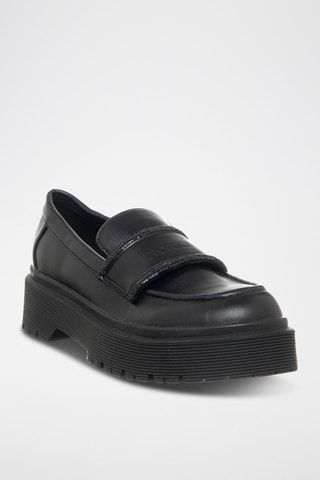 Mocassins com plataforma - Preto - Tua By Braccialini