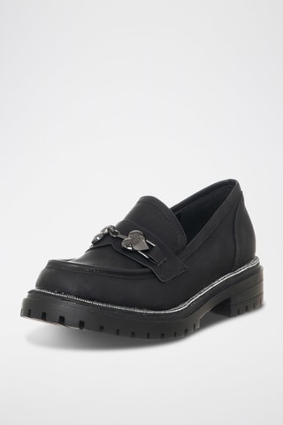 Mocassins com plataforma - Preto - Tua By Braccialini