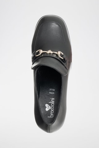 Mocassins de salto - Preto