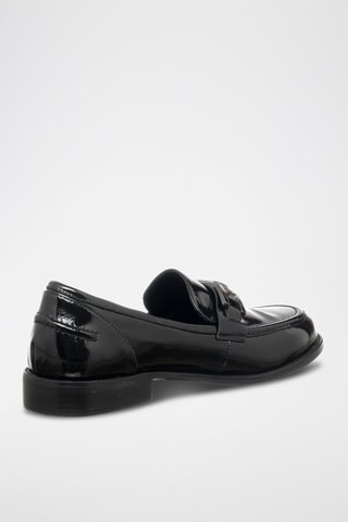Mocassins de couro vegan - Preto - Braccialini