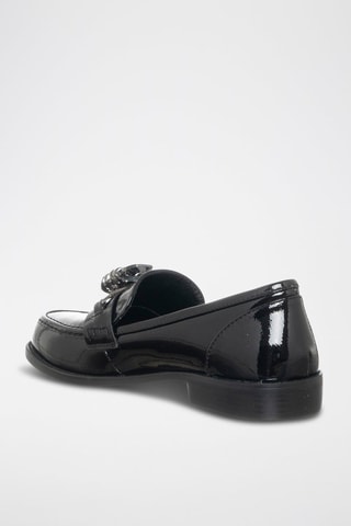 Mocassins envernizados - Preto - Tua by Braccialini