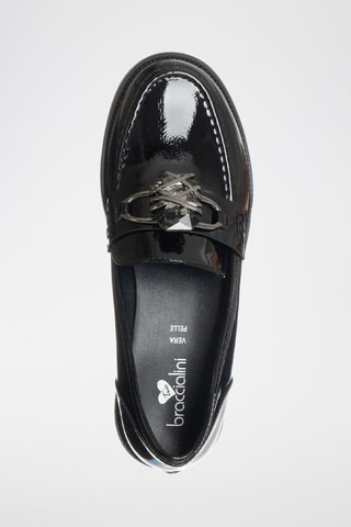 Mocassins envernizados - Preto - Tua by Braccialini