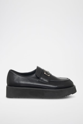 Mocassins com plataforma - Preto - Tua by Braccialini
