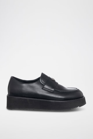 Mocassins com plataforma - Preto - Tua by Braccialini