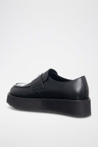 Mocassins com plataforma - Preto - Tua by Braccialini