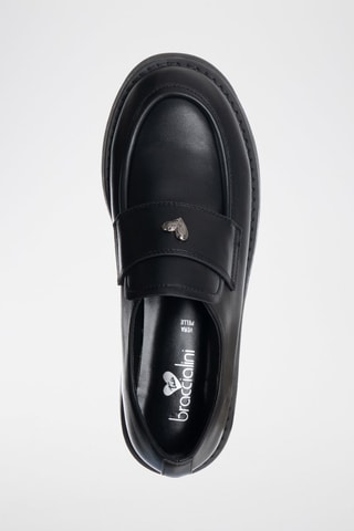Mocassins com plataforma - Preto - Tua by Braccialini