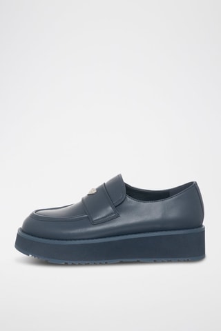 Mocassins com plataforma - Azul-marinho - Tua by Braccialini