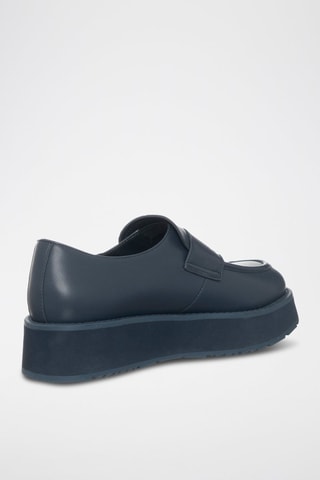 Mocassins com plataforma - Azul-marinho - Tua by Braccialini