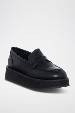 Mocassins com plataforma - Preto - Tua by Braccialini