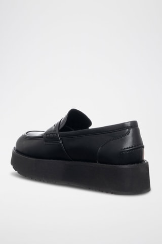 Mocassins com plataforma - Preto - Tua by Braccialini