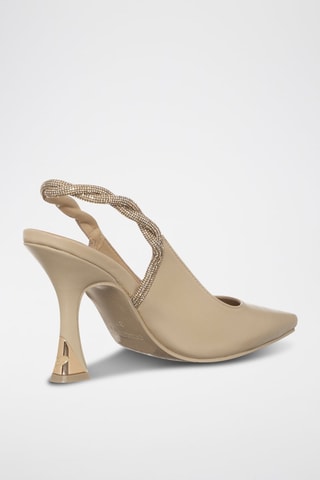 Sapatos de salto - Bege - Tua by Braccialini