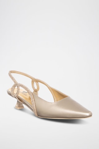 Sapatos de salto - Dourado - Tua by Braccialini