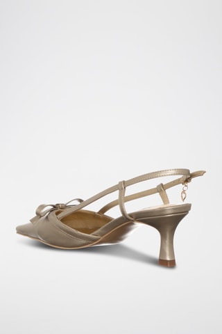 Sapatos de salto - Dourado - Tua by Braccialini