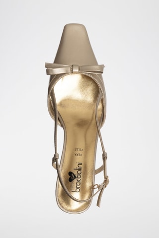 Sapatos de salto - Dourado - Tua by Braccialini