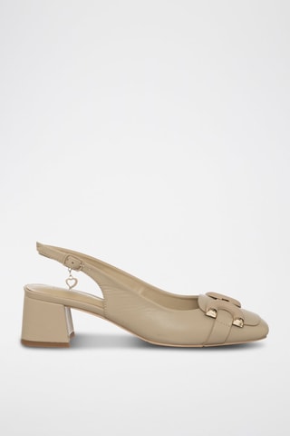 Sapatos de salto - Bege - Tua by Braccialini