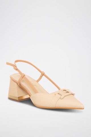 Sapatos de salto - Bege - Laura Biagiotti