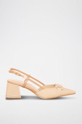 Sapatos de salto - Bege - Laura Biagiotti