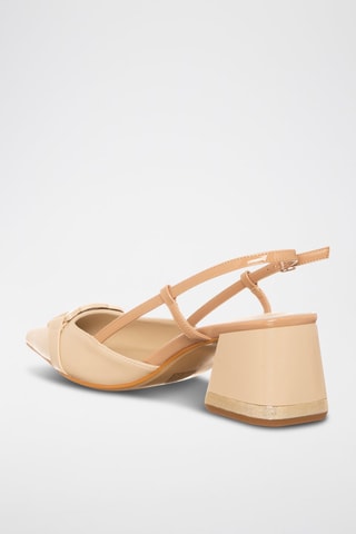 Sapatos de salto - Bege - Laura Biagiotti