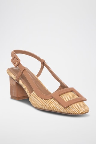 Sapatos de salto - Bege - Laura Biagiotti