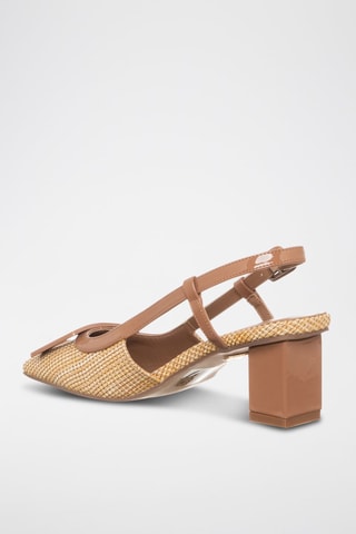 Sapatos de salto - Bege - Laura Biagiotti